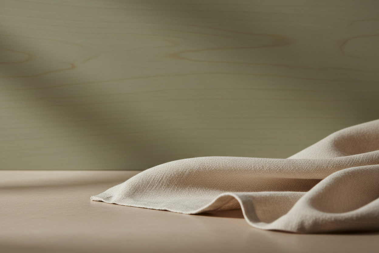 Eco-luxury homepage hero background